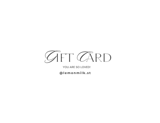 Tarjeta de Regalo LEMON MILK